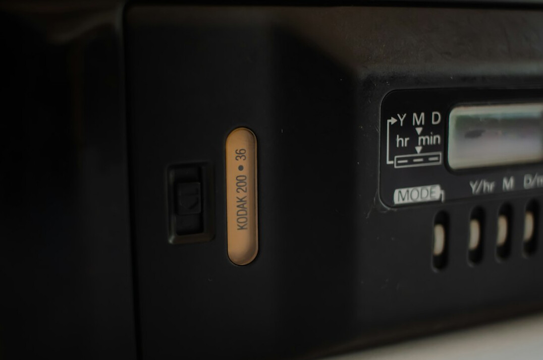 old vcr player
