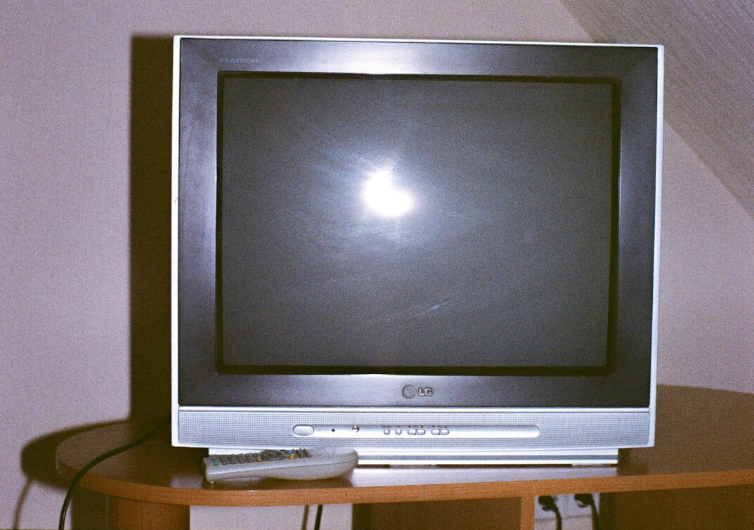 vintage television broadcast