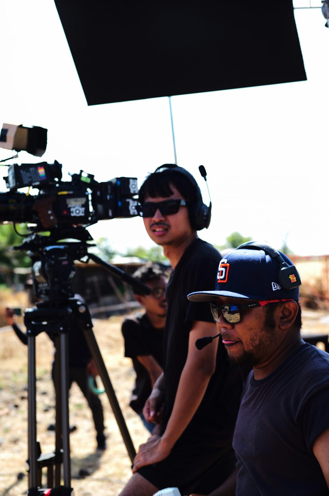 tv drama actor on set