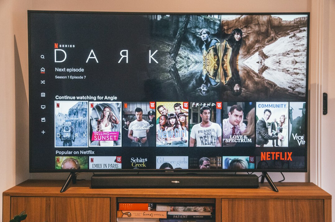 tv series on screen